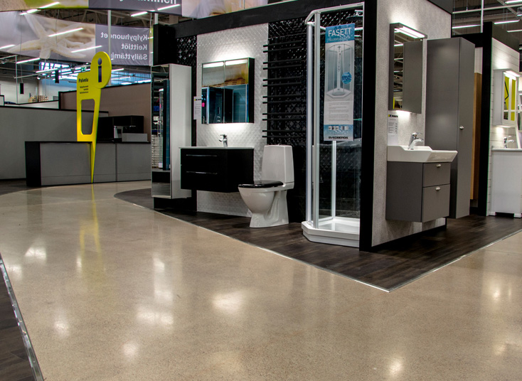 Concria Trowel Hard polished concrete floor